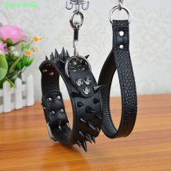 Durable High Quality Spikes Leather Dog Collar (Several Options) 22