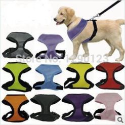 Colorful Breathable Dog Harness - Made of Durable & Soft Nylon 18