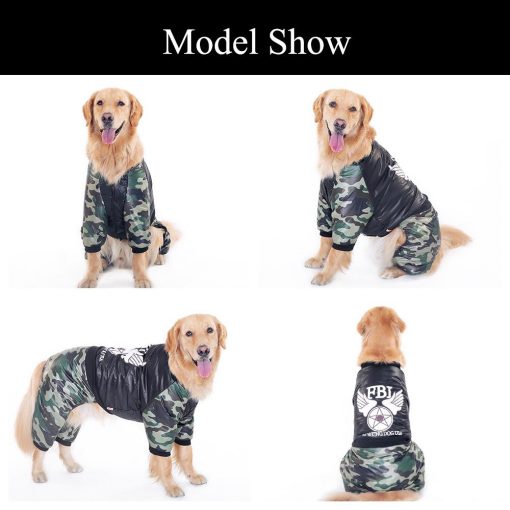 Best HQ Affordable Dog Camouflage Jacket For Winter Cold Days 2