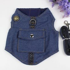 Best Stylish Jeans Harness + Leash (3 optional Styles) 16