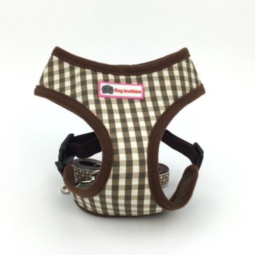 Classic Style Fashionable Dog Harness + Leash (3 sizes/colors) 1