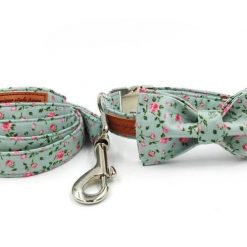2020 Best Dog Leash, Collar and Bow Tie Set (HQ material) 7