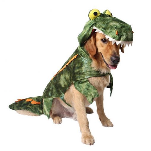 Very Funny HQ Crocodile Costume For Dogs (7 size options) 1