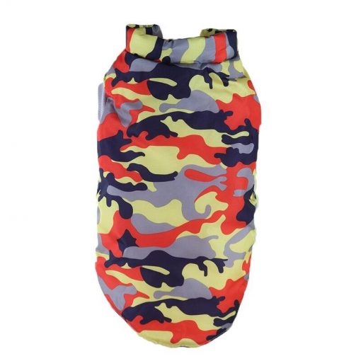 HQ Thick Camouflage Jacket For Dogs (several sizes) 6