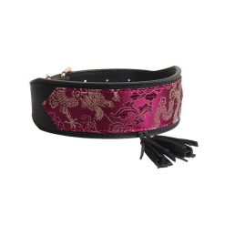 Luxury and Strong Dog Leather Collars - 5 Different Patterns 13