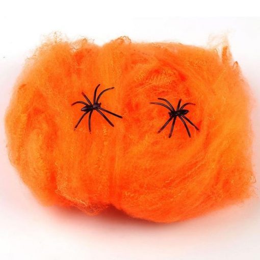 Best Party Spiders + Web For Cool Scary Halloween Decoration 2