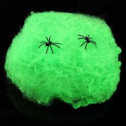 Best Party Spiders + Web For Cool Scary Halloween Decoration 15