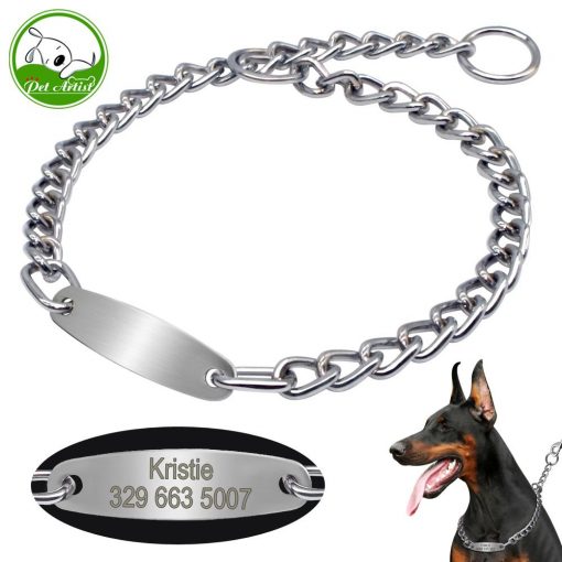 Easy Adjustable Dog Collar and Training Choker Medium and Bigger Dogs 1