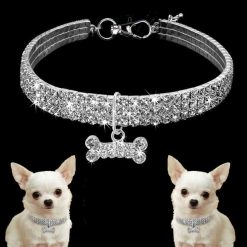 HQ Luxury Rhinestone Necklace For Pets (Dogs/cats) 10