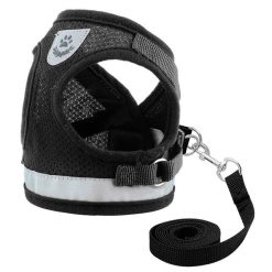 Comfortable Nylon harness + Leash For Smaller and Medium Dogs 12