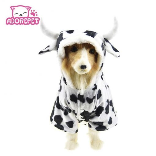 Funny Cow Costume For Dog For Halloween (medium/bigger dogs) 1