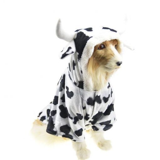 Funny Cow Costume For Dog For Halloween (medium/bigger dogs) 3