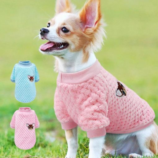 100% Cotton Soft Jacket For Dogs - 5 Different Sizes/ 2 Colors 1