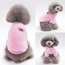 100% Cotton Soft Jacket For Dogs - 5 Different Sizes/ 2 Colors 14