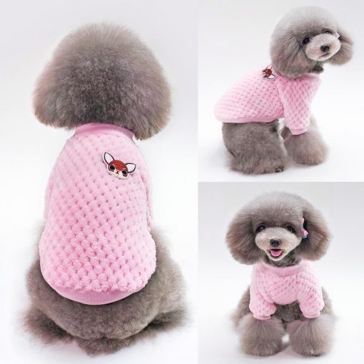 100% Cotton Soft Jacket For Dogs - 5 Different Sizes/ 2 Colors 5