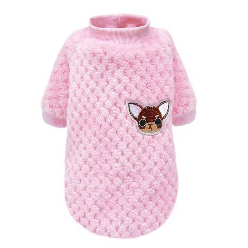100% Cotton Soft Jacket For Dogs - 5 Different Sizes/ 2 Colors 3