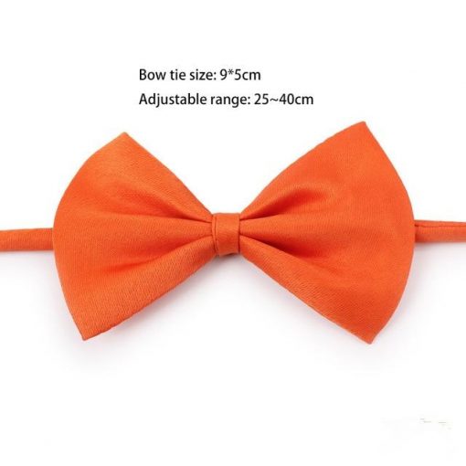 HQ Colorful Classic Dog Bow Tie & collar (several colors) 3