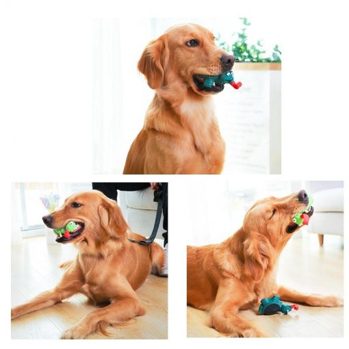 Best Squeaky Interactive Dog Toys (Non-Toxic / Non-Swallow-able) 4