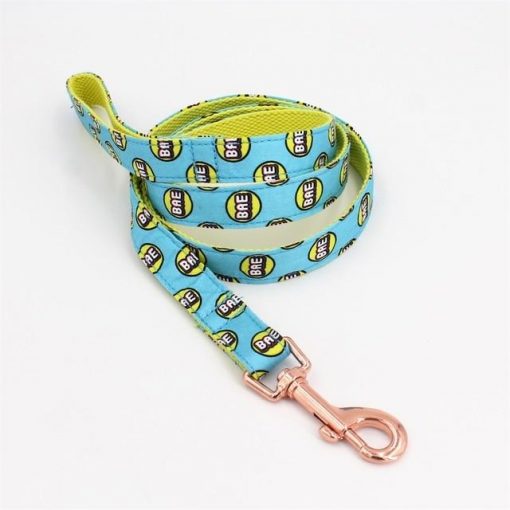 100% Cotton Colorful Dog Collar (Adjustable+Collar+Leash) 8