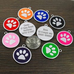 Easily To Customize Dog Collar Tag - Strong Stainless Steel 15