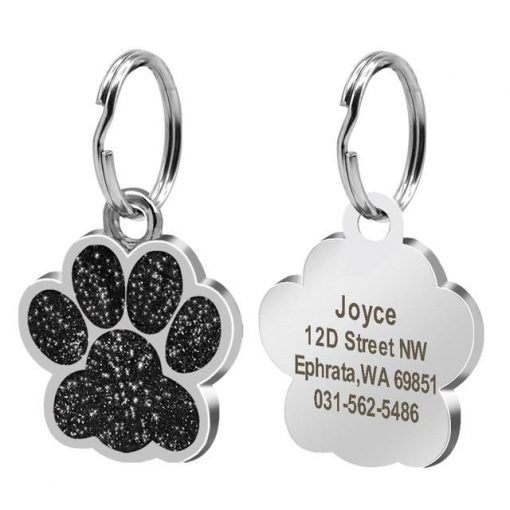 Easily To Customize Dog Collar Tag - Strong Stainless Steel 2