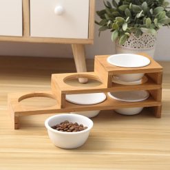 Most Professional HQ Wooden Bowel For Pet Feeding (cat/dogs) 9