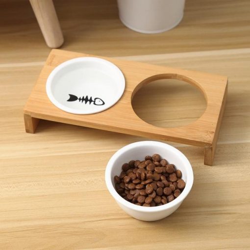 Most Professional HQ Wooden Bowel For Pet Feeding (cat/dogs) 4