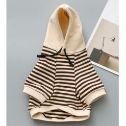 HQ Classic Striped Hoodie For Dogs (all sizes/2 color options) 4