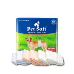 Very Soft Diapers For Male Dogs (adjustable/super absorbent/3 sizes) 6