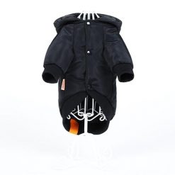 Very Cool Black Hoodie For Medium and Larger Dog Breeds 7