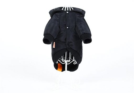 Very Cool Black Hoodie For Medium and Larger Dog Breeds 3