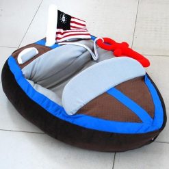 Soft Washable Dog Boat shape Bed - Luxury Bed For Small Dogs 13