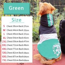 Heavy Duty & Durable Dog Jacket and Raincoat - Multiple Sizes 8
