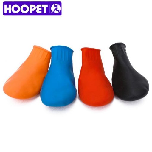 HQ Non-Slip Rubber Dog Boots For Rainy Winter Days 1