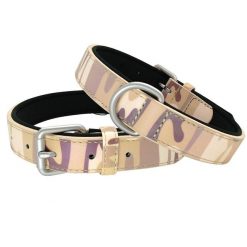 Easy Adjustable Camouflage Dog Collar - HQ Leather (4 size options) 16