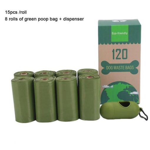 Perfect Deal - 8 or 16 Dog waste Bag Rolls + Free Dispenser 2