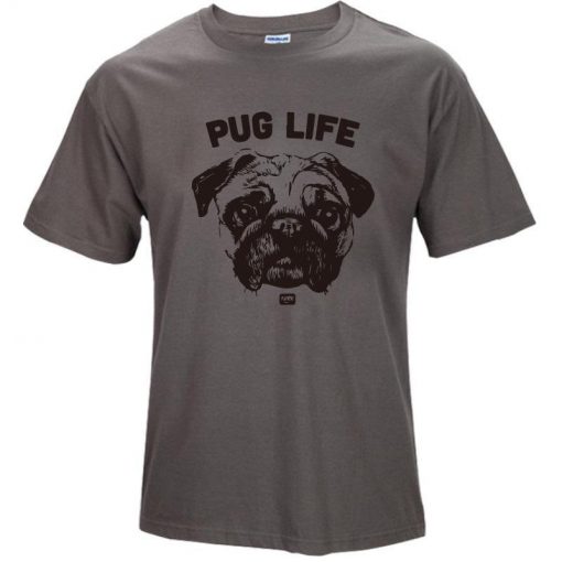 Pug Lover T-shirt Collection | Rock Your Casual Outfits August Test GlamorousDogs Grey Model 3 S