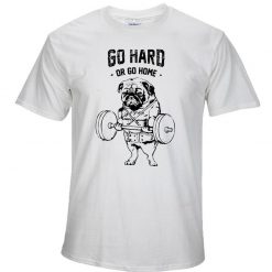 Pug Lover T-shirt Collection | Rock Your Casual Outfits August Test GlamorousDogs White Model 2 S
