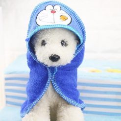 Puppy Super Absorbent High Quality Towel Stunning Pets Navy Blue L 55x55cm 