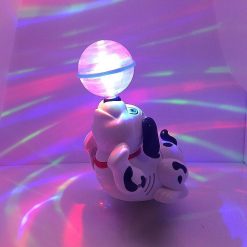 Robot Dog Toy With Music and 3D Light Stunning Pets 