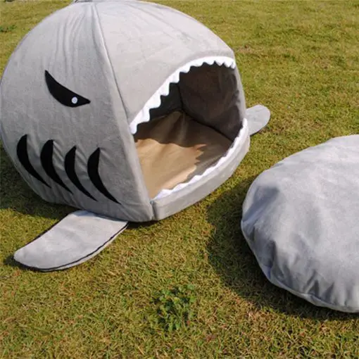 Shark-Shaped Pet Bed Stunning Pets