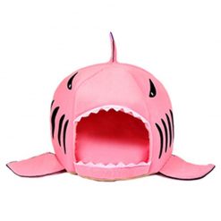 Shark-Shaped Pet Bed Stunning Pets Pink 16.5''x16.5''x14.9'' (42x42x38CM) 