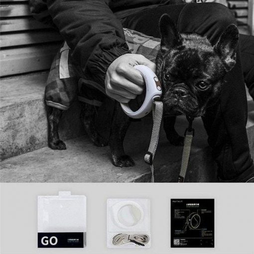 SMARTLEASH™: Smart Leash with Bluetooth Connectivity and LED Lights PETKIT Leash Glamorous Dogs