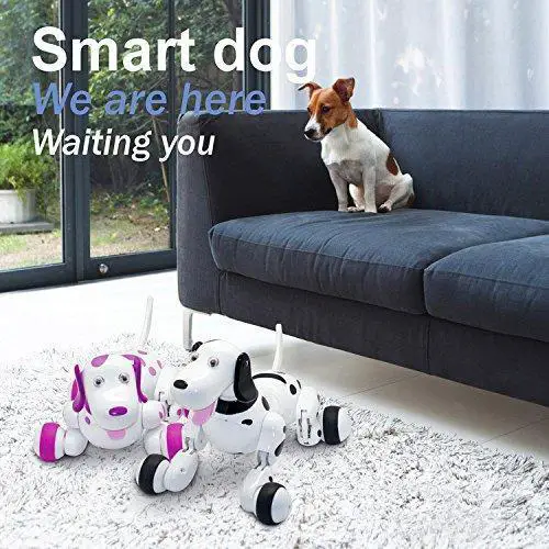 Smart Robot Dog with Remote Control Stunning Pets Pink