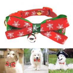 Snowflake Tie Xmas Collar Tie - For Christmas gifts Stunning Pets 