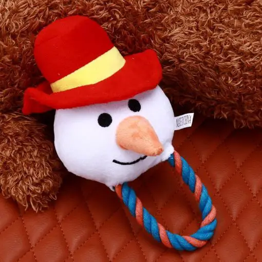 Snowman Chewing Toy Stunning Pets