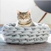 SOFAHOUSE™: The Elegant Cotton Wool House Your Pet Needs This Winter Wool Pet Sofa GlamorousDogs Silver 14