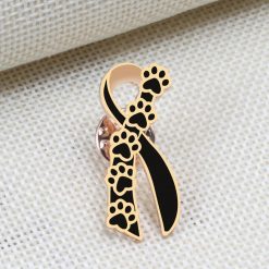 Stand Against Execution Of Dogs In Shelters No-Kill Brooch GlamorousDogs