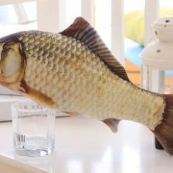 Stimulating Fish Toy For Cats and Dogs Stunning Pets grass carp 20cm 