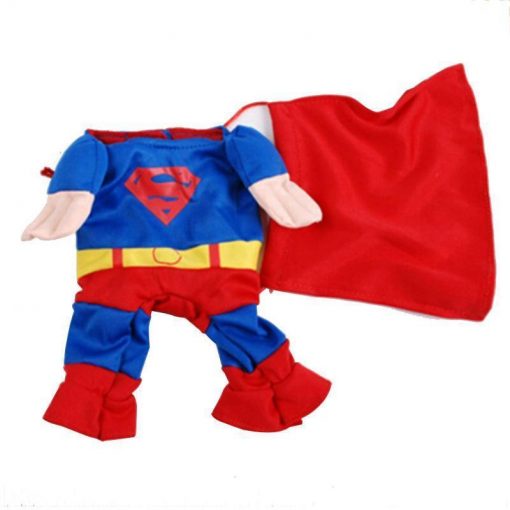 Superhero 'Super Man' Outfit for Small Dogs Stunning Pets